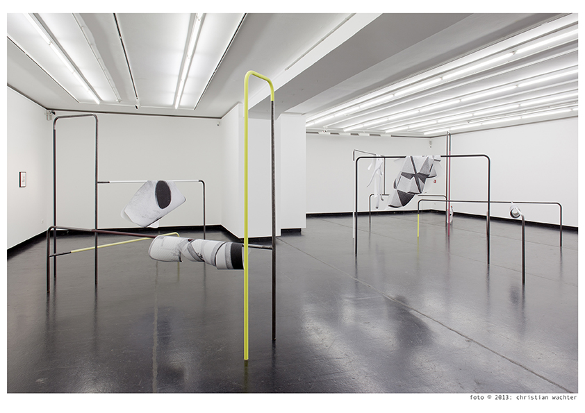 Sofie Thorsen, Spielplastiken (Play Sculptures), 2013, Installation view, tresor, Bank Austria Kunstforum, © Foto: Christian Wachter © Courtesy the Artist and Galerie Krobath Wien/Berlin