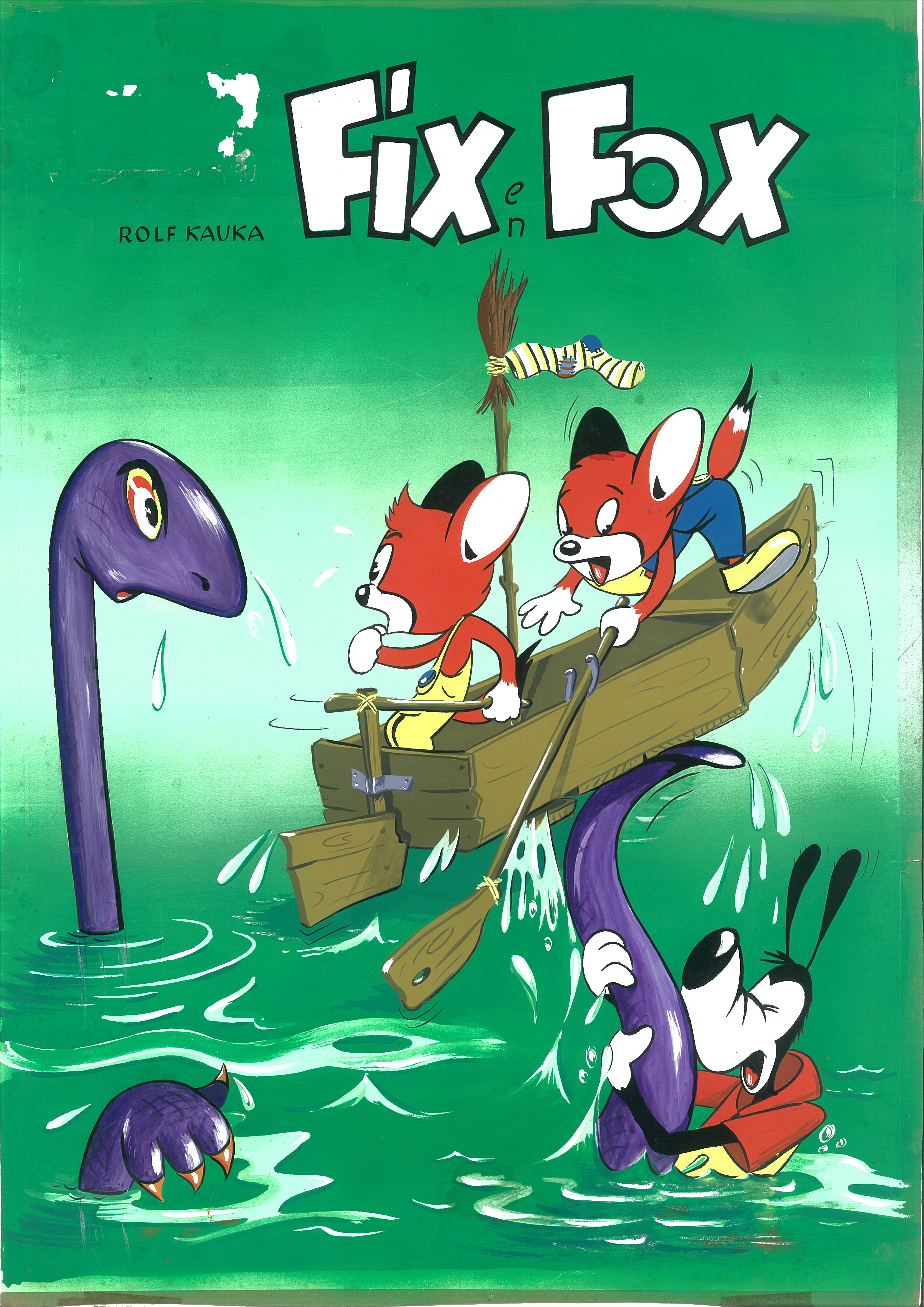 Fix & Foxi Original Titelblatt Seeungeheuer © YFE - Your Family Entertainment
