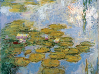 Claude Monet, Nymphéas, 1916-19. Seerosen, Sammlung Beyeler, Basel © Foto: Sammlung Beyeler, Basel