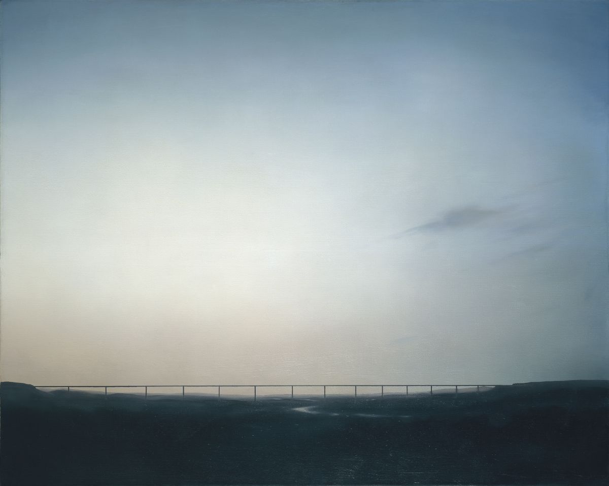 Ruhrtalbrücke, 1969 Öl auf Leinwand, 120 x 150 cm, GR 228 Private Collection. Courtesy Hauser & Wirth Collection Services © Gerhard Richter 2020