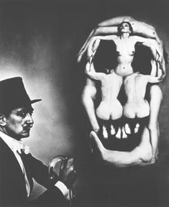 Halsman Philippe, “Dalí Skull”, New York 1951 © Courtesy Galerie Johannes Faber, Wien