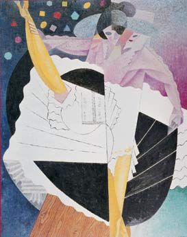 The dancer Nr.5, Gino Severini; 1915/16 oil on canvas; Pallant House Gallery,Chirchester,U.K., Kearley Bequest © VBK, Wien, 2003