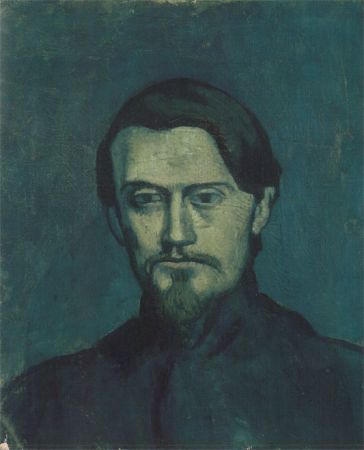 Portrait Mateu Fernández de Soto, 1901, Öl auf Leinwand, 46 x 38 cm © Succession Picasso / VBK Wien 2000