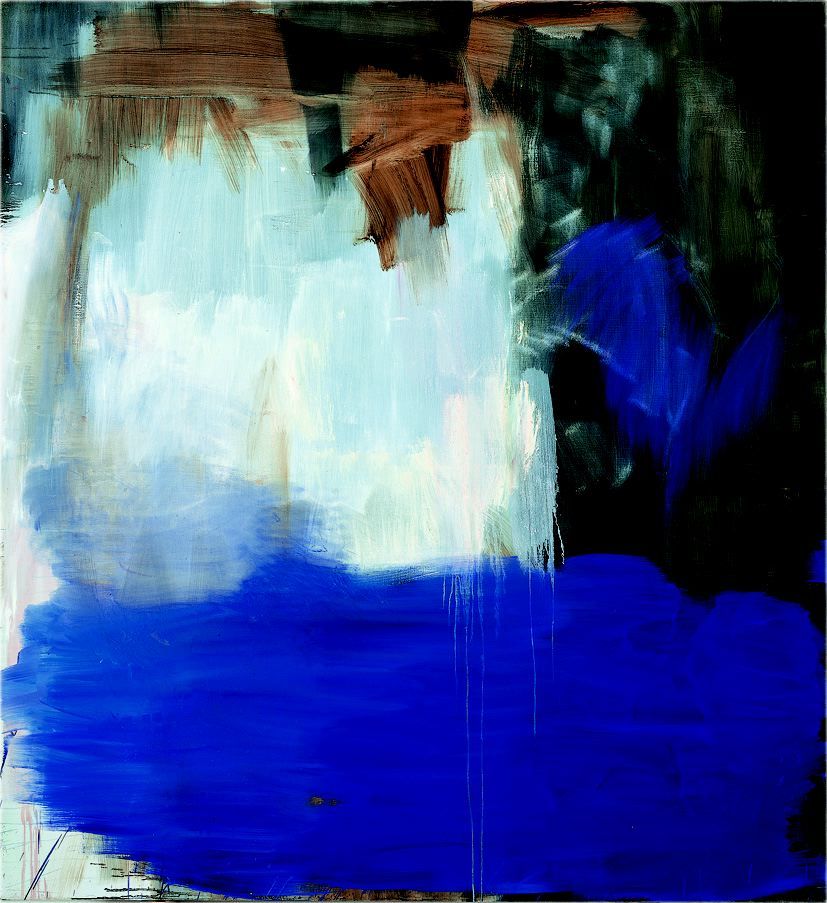 Ohne Titel, 1996, Öl auf Leinwand, 240 x 220 cm Privatsammlung © Herbert Brandl, 2012