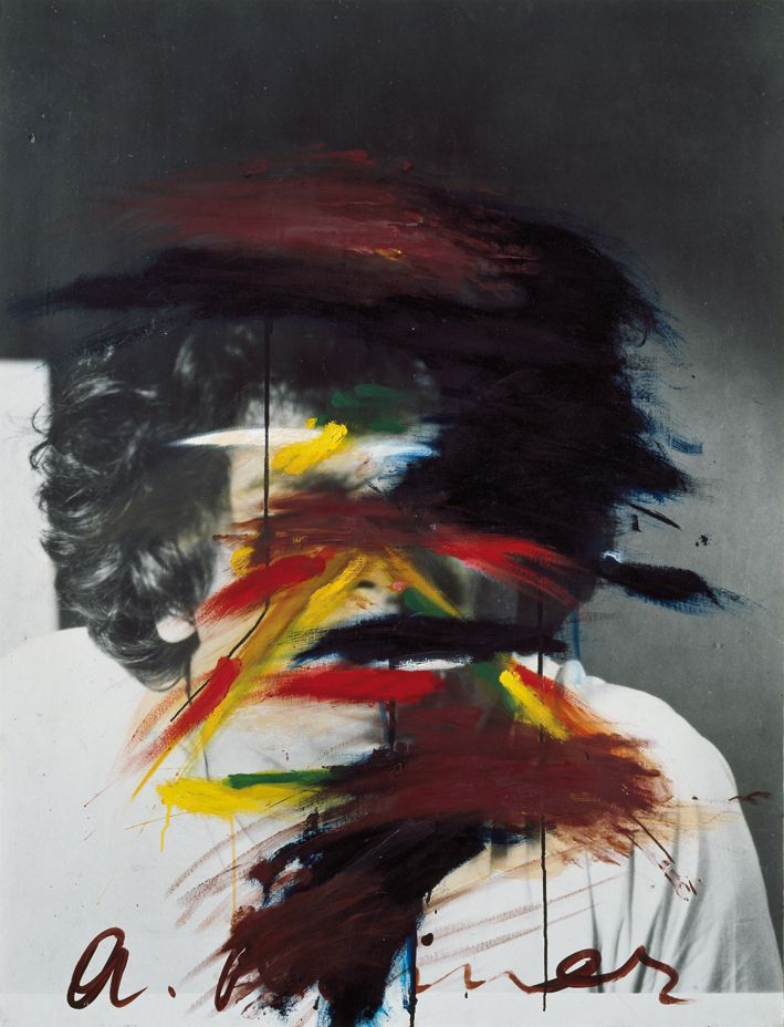 Arnulf Rainer, Face Coloration, 1969/73, Bank Austria Kunstsammlung © Courtesy the Artist