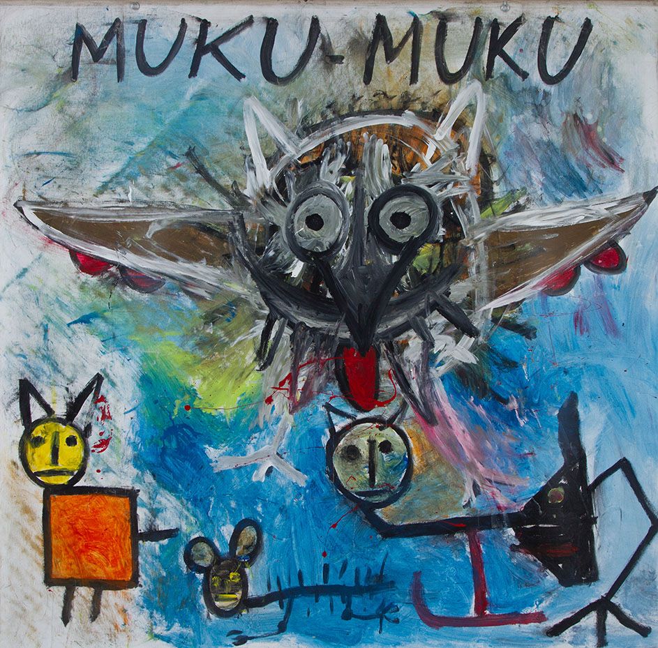 Alf Poier, Muku-Muku, 2000 © Courtesy the artist